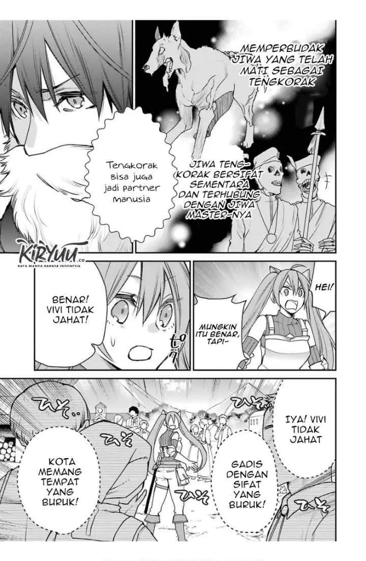 Saikyou no Madoshi. Hisa ni Ya wo Ukete Shimatta no de Inaka no Eihei ni Naru chapter 14.2 halaman 4