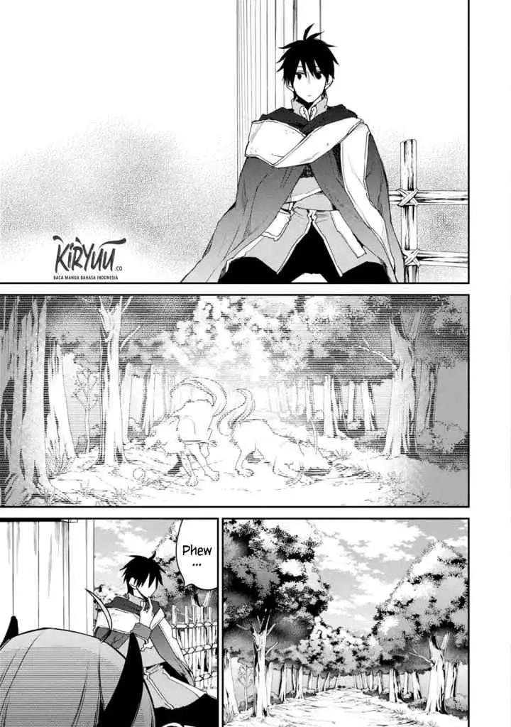 Saikyou no Madoshi. Hisa ni Ya wo Ukete Shimatta no de Inaka no Eihei ni Naru chapter 11.2 halaman 11