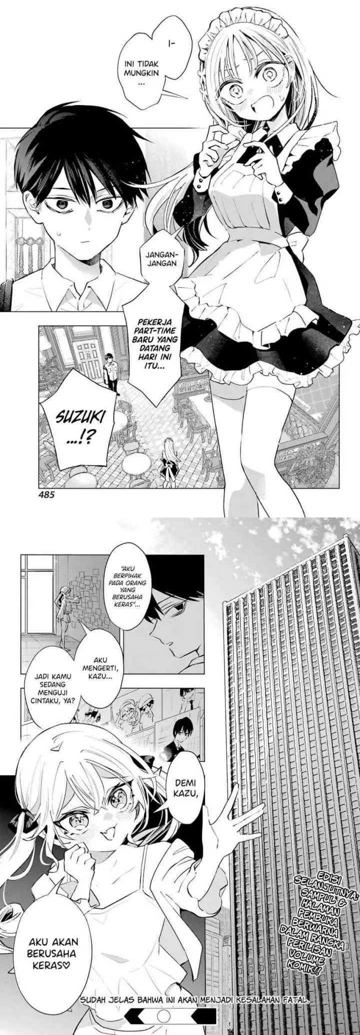 Anta to Osananajimitte dake demo Iyananoni! ~Zekkou kara Hajimaru S-kyuu Bishoujo to no Gakuen Nariagari Seikatsu~ chapter 5 halaman 13