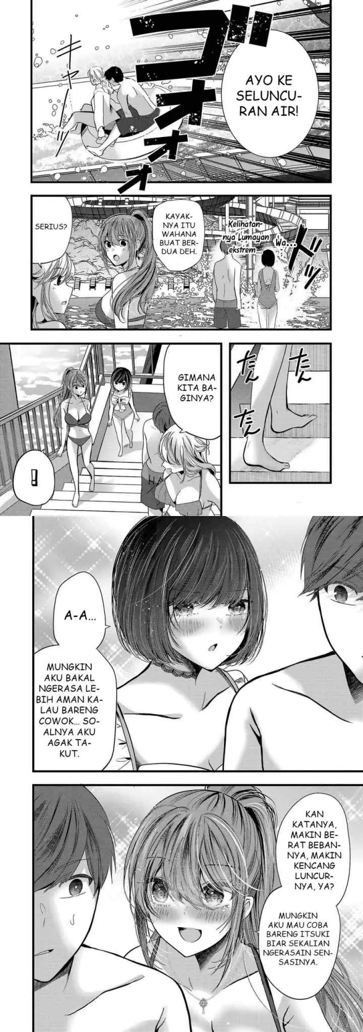 Kimi ni Koisuru Sanshimai chapter 17 halaman 8
