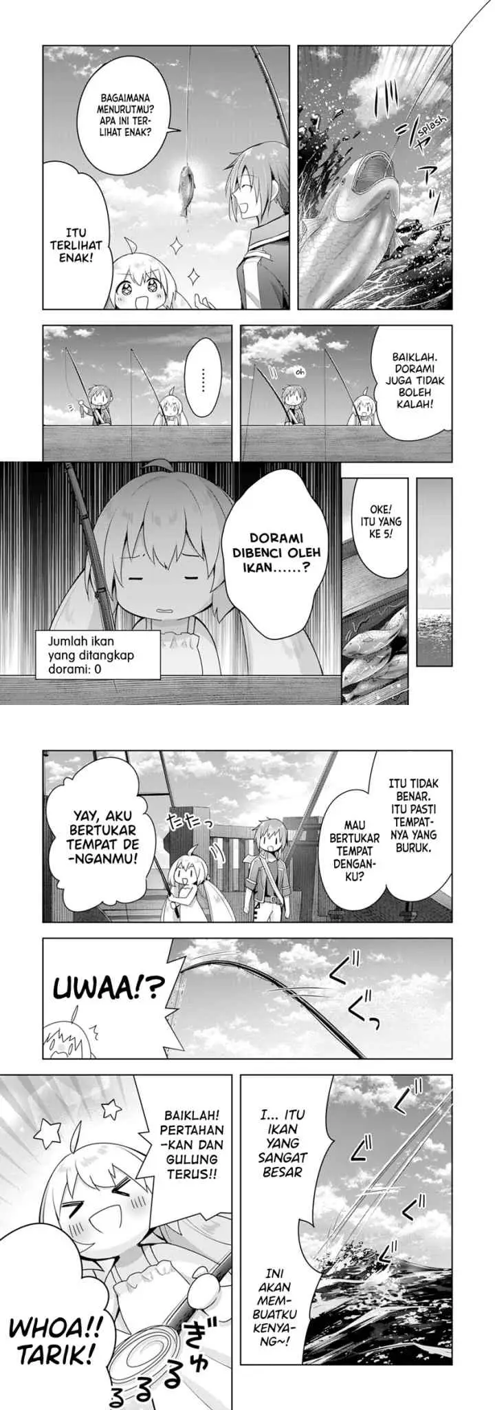 Uketsukejo ni Kokuhaku Shitakute Girudo ni Kayoitsumetara Eiyu ni Natteta chapter 6 halaman 5