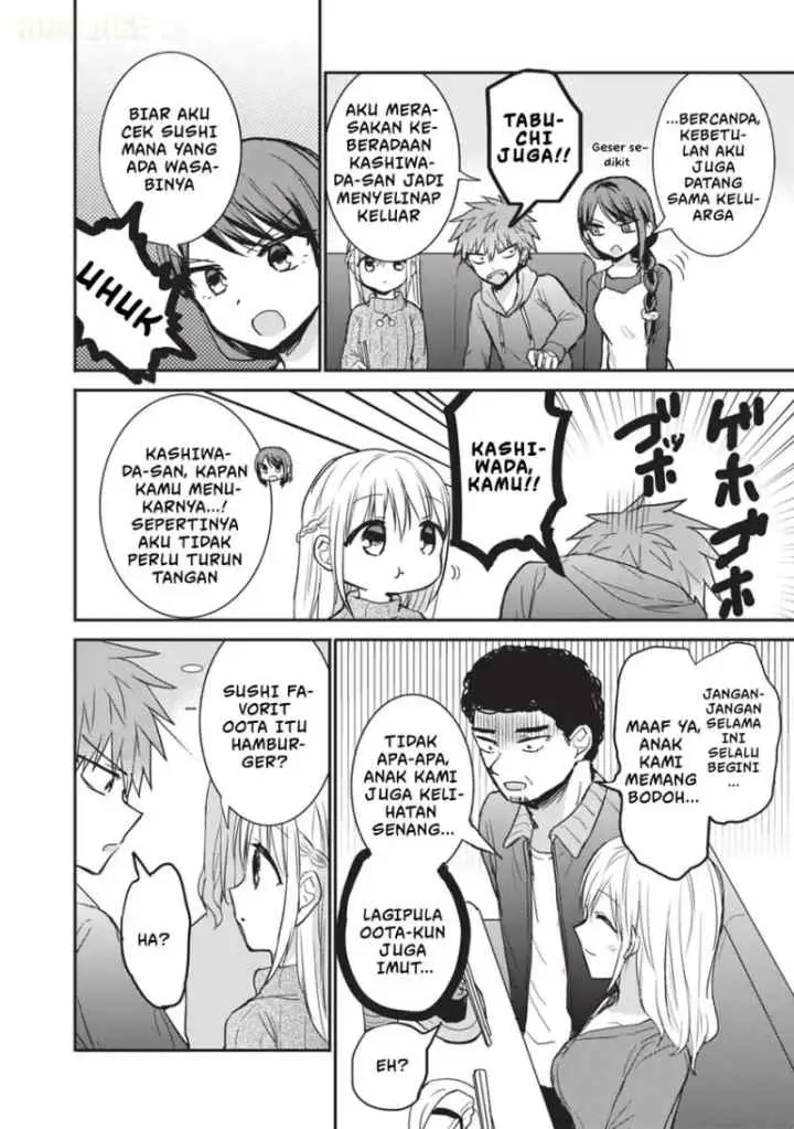 Kao ni denai Kashiwada-san to Kao ni deru Ota-kun chapter 104 halaman 7
