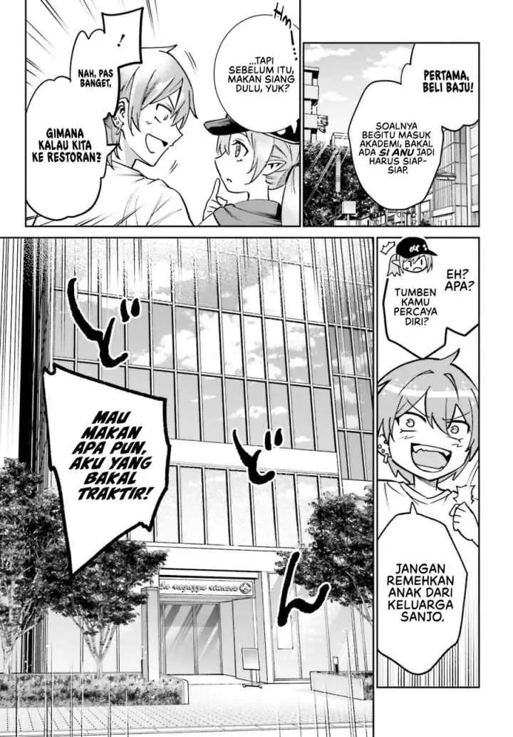 Danshi Kinsei Game Sekai de Ore ga Yarubeki Yuiitsu no Koto - Yuri no Ma ni Hasamaru Otoko to Shite Tensei shite shimaimashita chapter 7 halaman 8