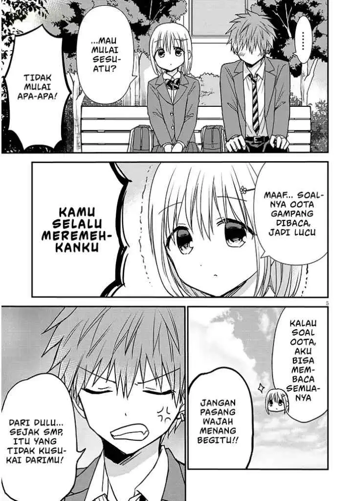 Kao ni Denai Kashiwada-san to Kao ni Deru Oota-kun + chapter 36 halaman 6