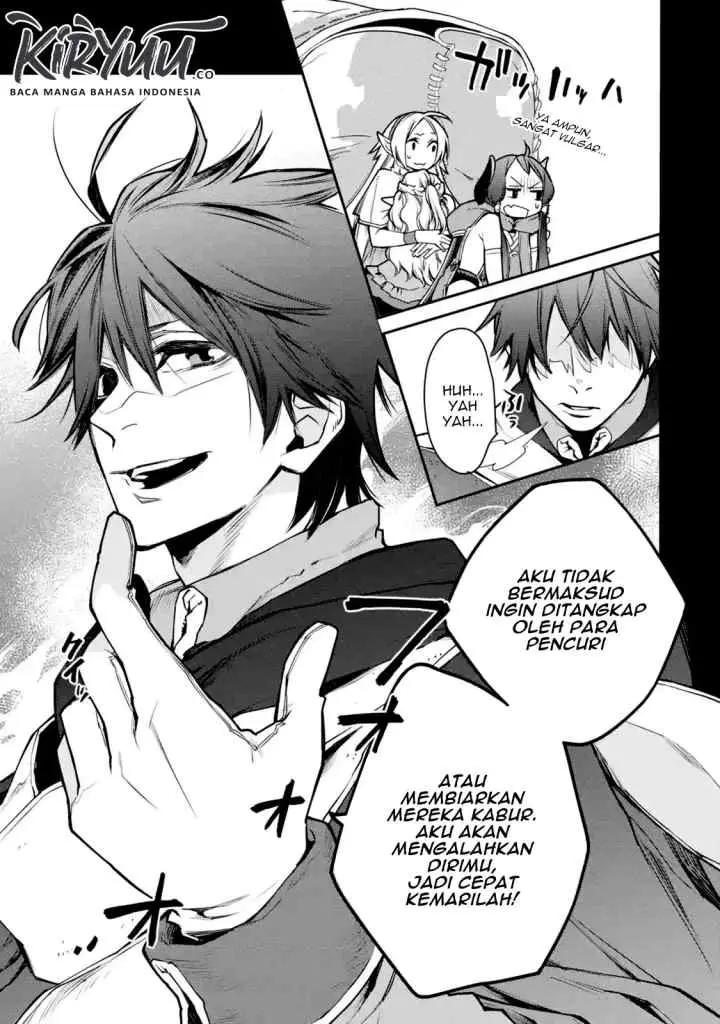 Saikyou no Madoshi. Hisa ni Ya wo Ukete Shimatta no de Inaka no Eihei ni Naru chapter 8.1 halaman 13