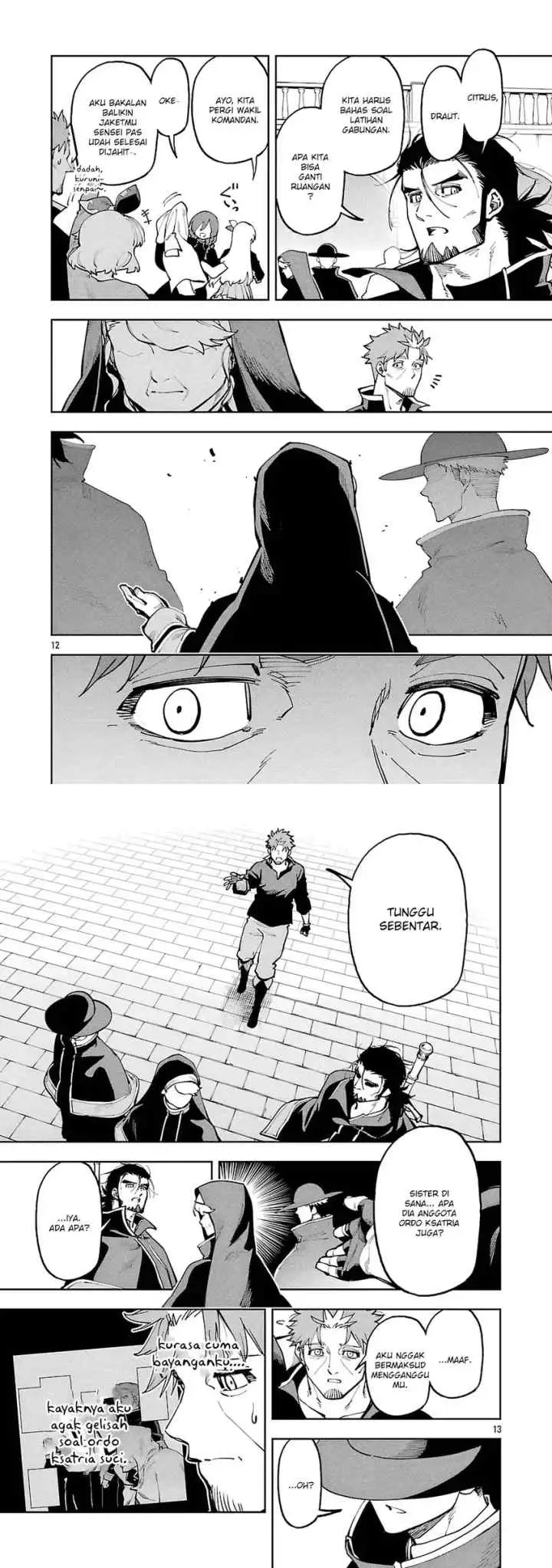 Katainaka no Ossan, Kensei ni Naru ~tada no inaka no kenjutsu shihan datta no ni, taisei shita deshi-tachi ga ore wo hottekurenai ken~ chapter 35.2 halaman 8