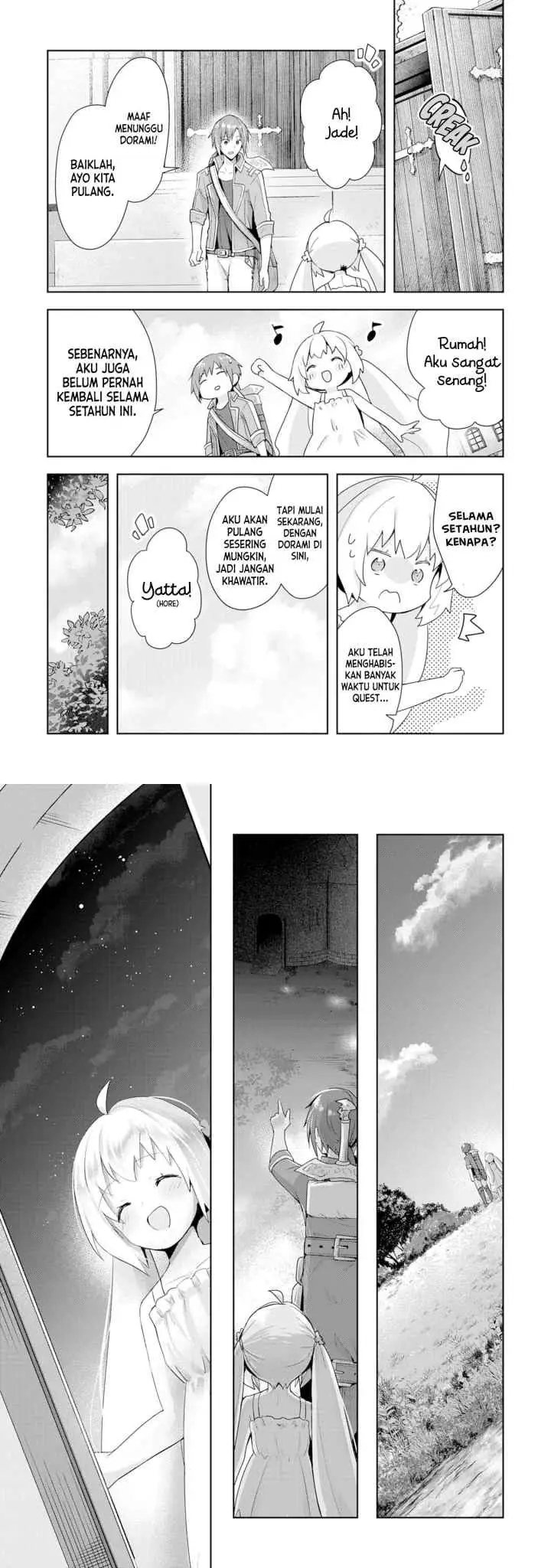 Uketsukejo ni Kokuhaku Shitakute Girudo ni Kayoitsumetara Eiyu ni Natteta chapter 2 halaman 14