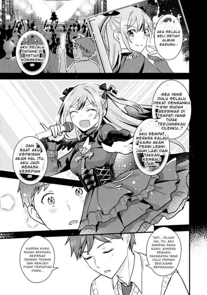 Uchi no Seiso-kei Iinchou ga Katsute Chuunibyou Idol Datta Koto wo Ore Dake ga Shitteiru chapter 9.1 halaman 9