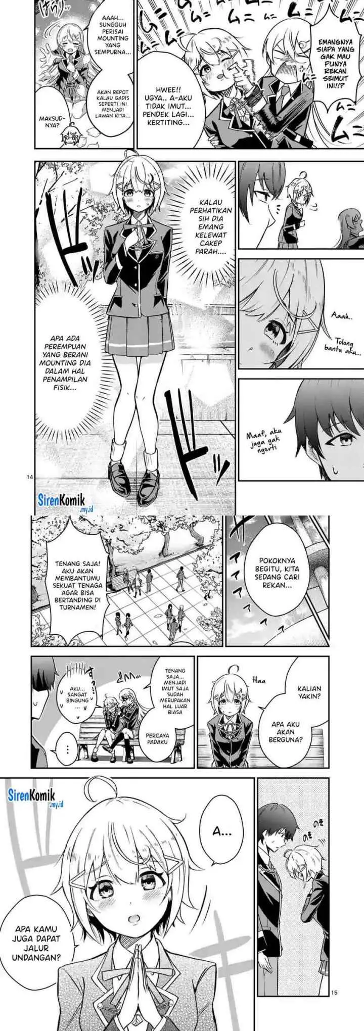 Saikyou ni Uzai Kanojo no, Asu kara Tsukaeru Mount Lesson chapter 3 halaman 8