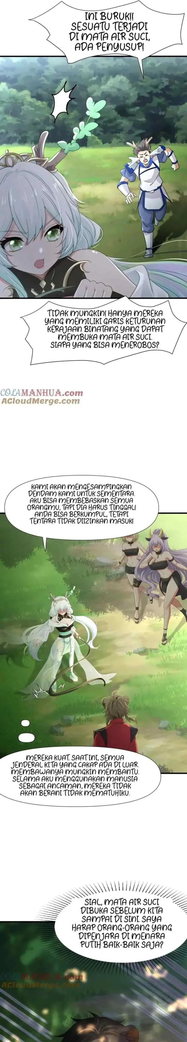 After Merging With the Goddess, I Am Invincible chapter 33 halaman 11