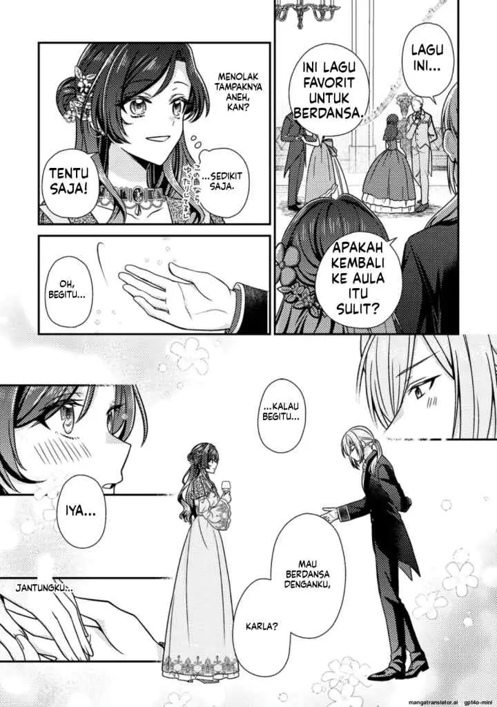 Heroine ga Kuru Mae ni Ninshin shimashita ~Tsunda Hazu no Akuyaku Reijou desuga, Douyara Chigau youdesu~ chapter 14.1 halaman 8