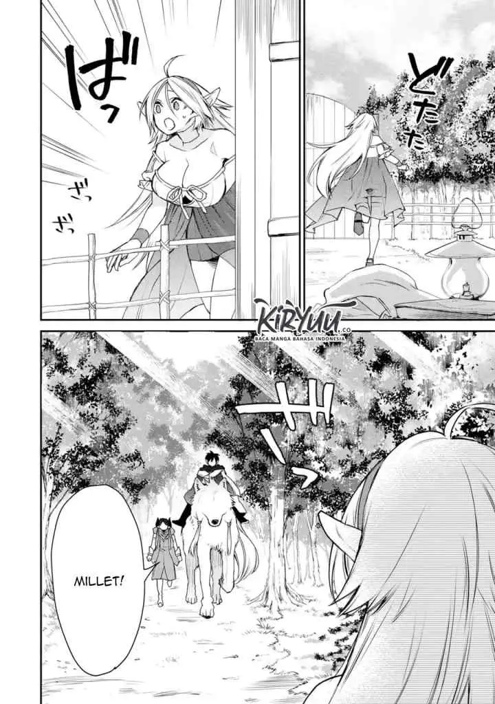 Saikyou no Madoshi. Hisa ni Ya wo Ukete Shimatta no de Inaka no Eihei ni Naru chapter 13.1 halaman 11