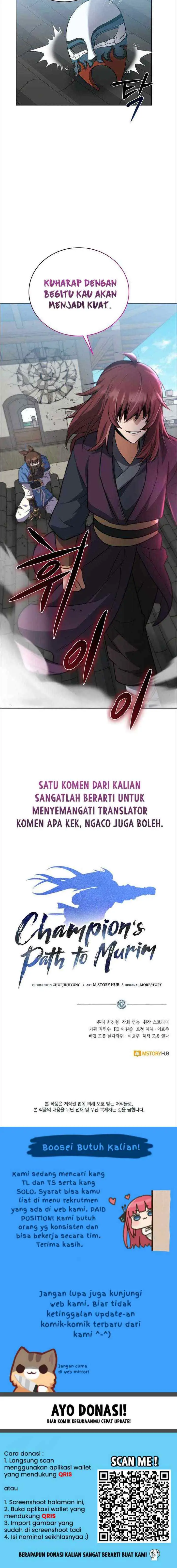 Champion's Path to Murim chapter 26 halaman 15