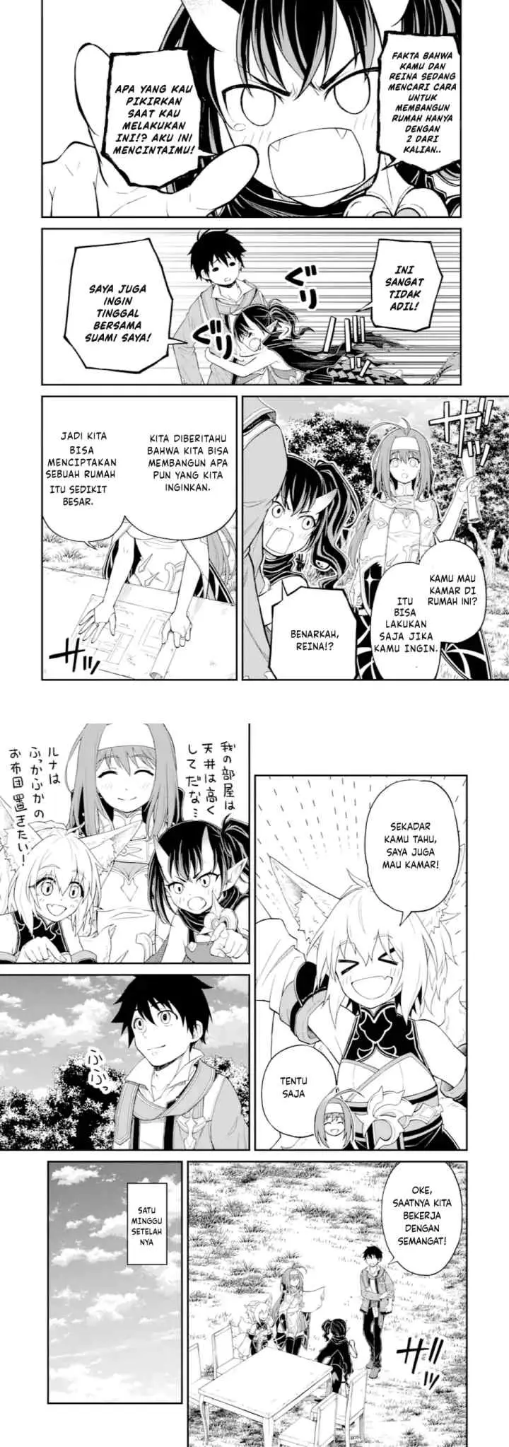 Tenseishitara Saikyou Shutachi ga Sumau Shima deshita. Kono Shima de Slow Life wo Tanoshimimasu chapter 12 halaman 4