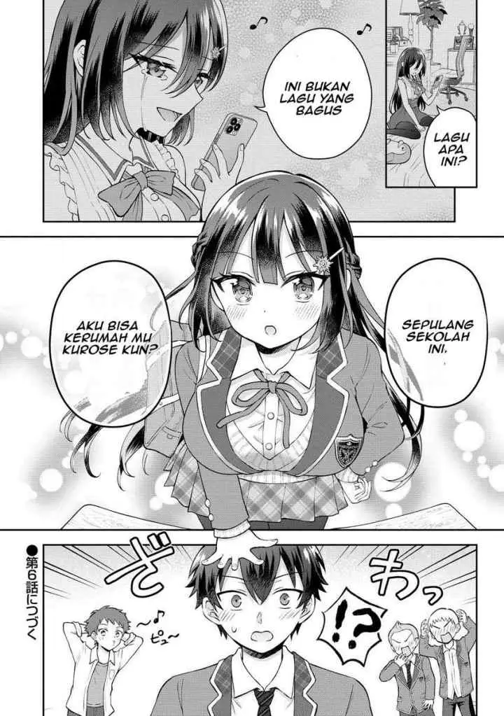 Tonari no Seki no Inkya Joshi ga Oshi Utaite Datta - Ore no Kyoku wo Uttatekure! chapter 5.2 halaman 16