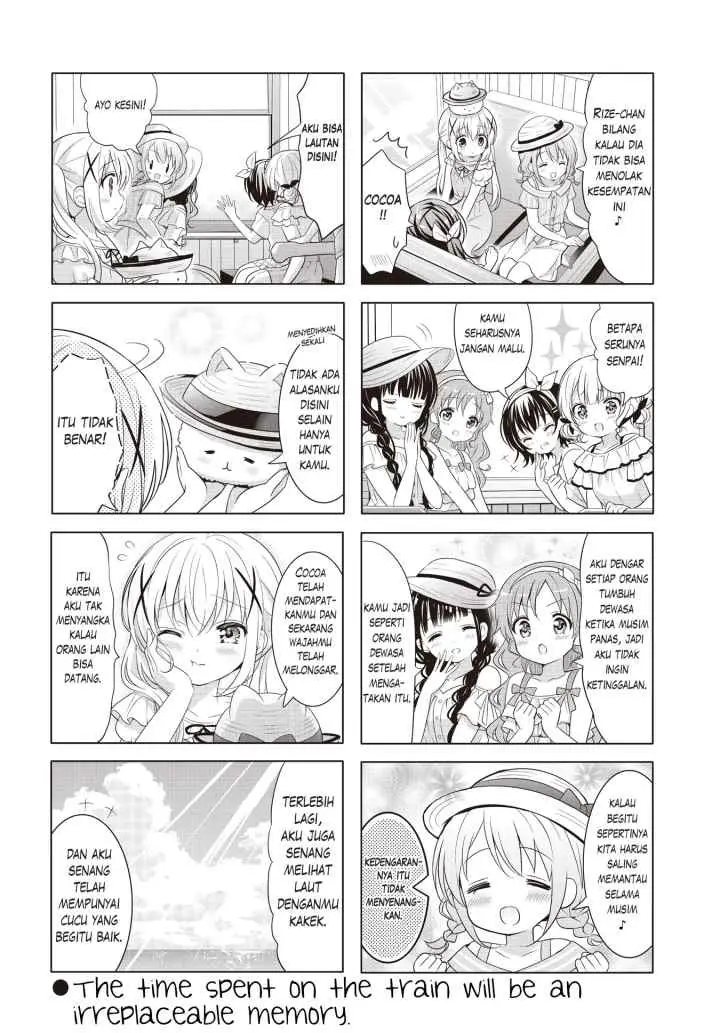 Gochuumon wa Usagi Desu ka? chapter 140 halaman 8