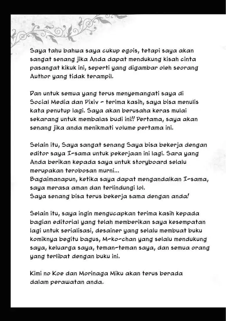 Kimi no Koe chapter 5.5 halaman 7