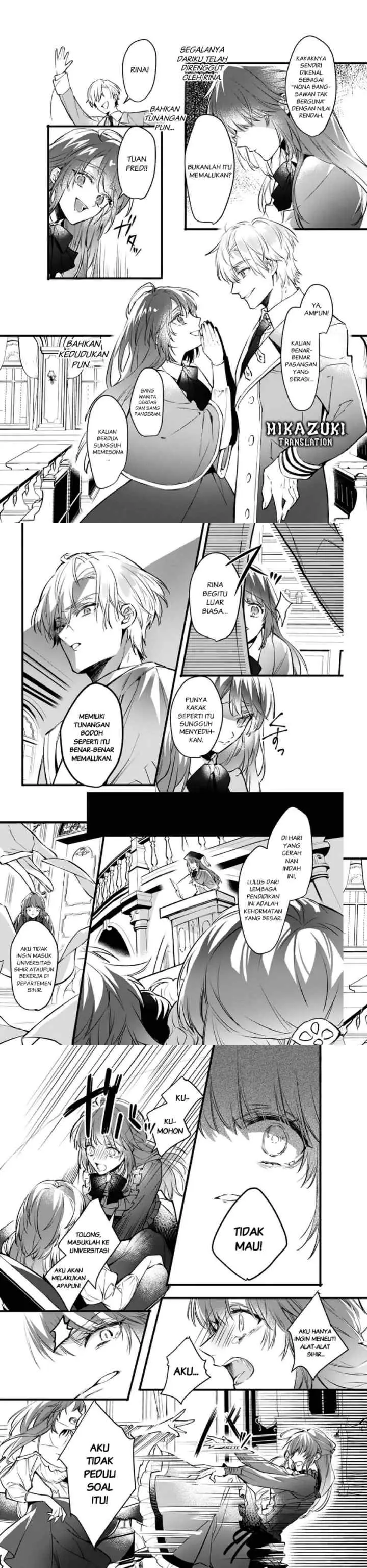 Konyaku Haki Sareta Kaedama Reijou, Hatsukoi no Toshiue Ouji ni Dekiai Sareru chapter 1 halaman 4