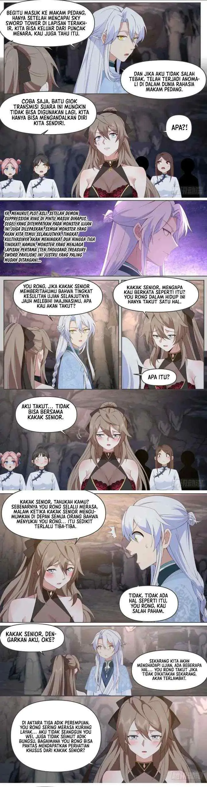The Villain's Senior Brother And His Junior Sisters Are All Yanderes chapter 106 halaman 5