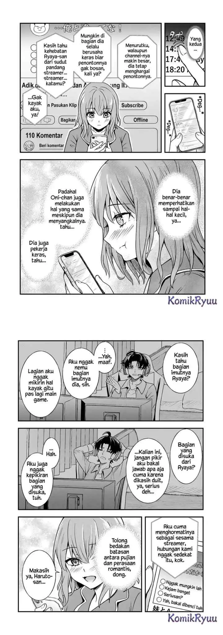 Aori-kei Game Haishinsha (Hatachi), Haishin no Kiri Wasure ni Yori Ii Hito Baresuru chapter 6 halaman 15