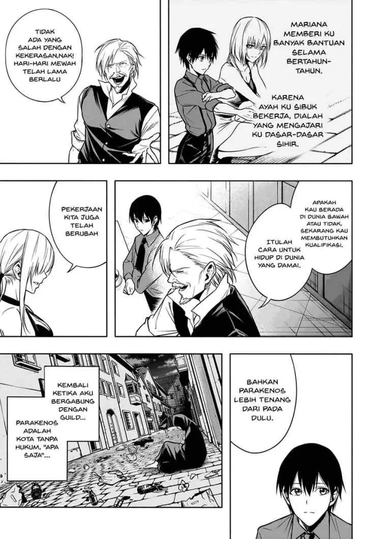Ouritsu Mahou Gakuen no Saika Sei: Slum Agari no Saikyou Mahoushi, Kizoku darake no Gakuen de Musou suru chapter 9 halaman 12