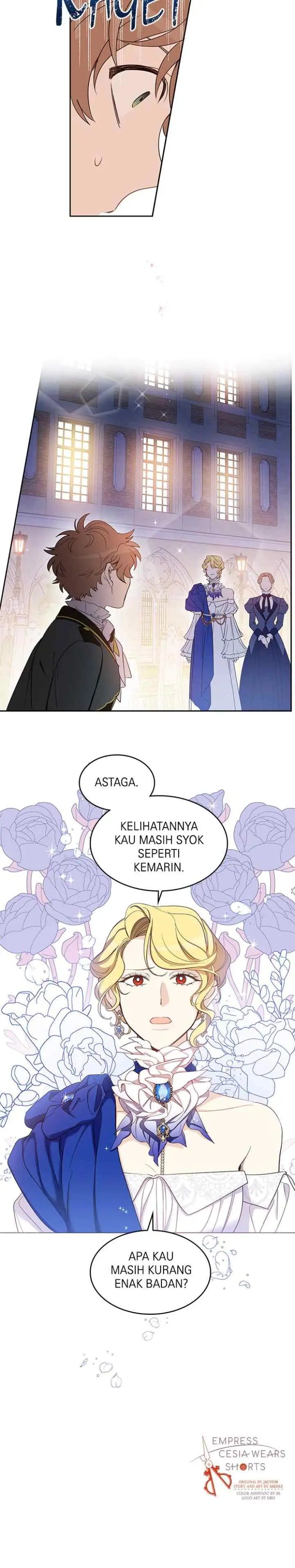 Queen Cecia's Shorts chapter 50 halaman 17