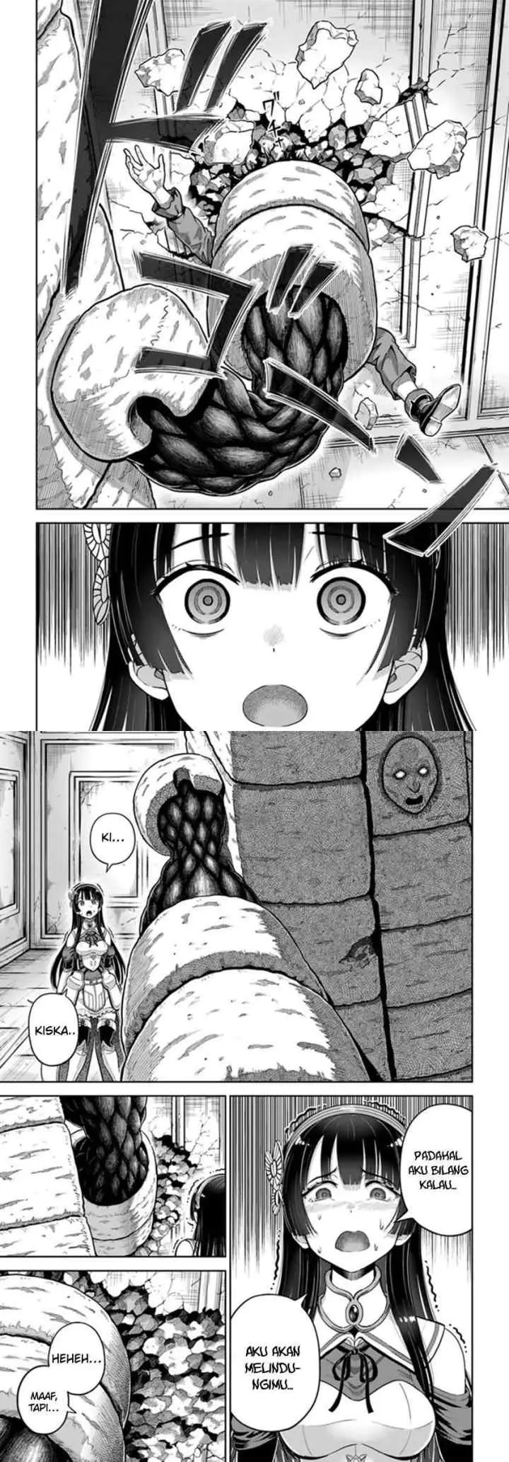 Dungeon ni Hisomu Yandere na Kanojo ni Ore wa Nando mo Korosareru chapter 4 halaman 15