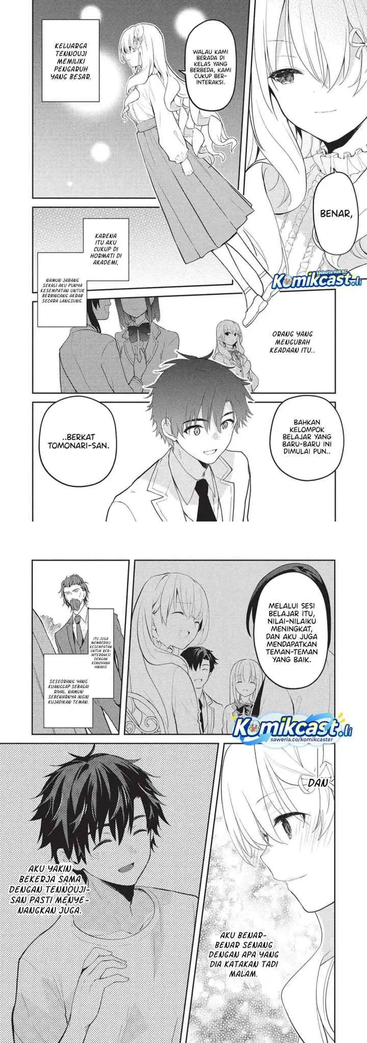 Saijo no Osewa ~Takane no Hana Darakena Meimon Kou de, Gakuin Ichi no Ojou-sama (Seikatsu Noryoku Kaimu) o Kagenagara Osewa suru Koto ni Narimashita~ chapter 30 halaman 7