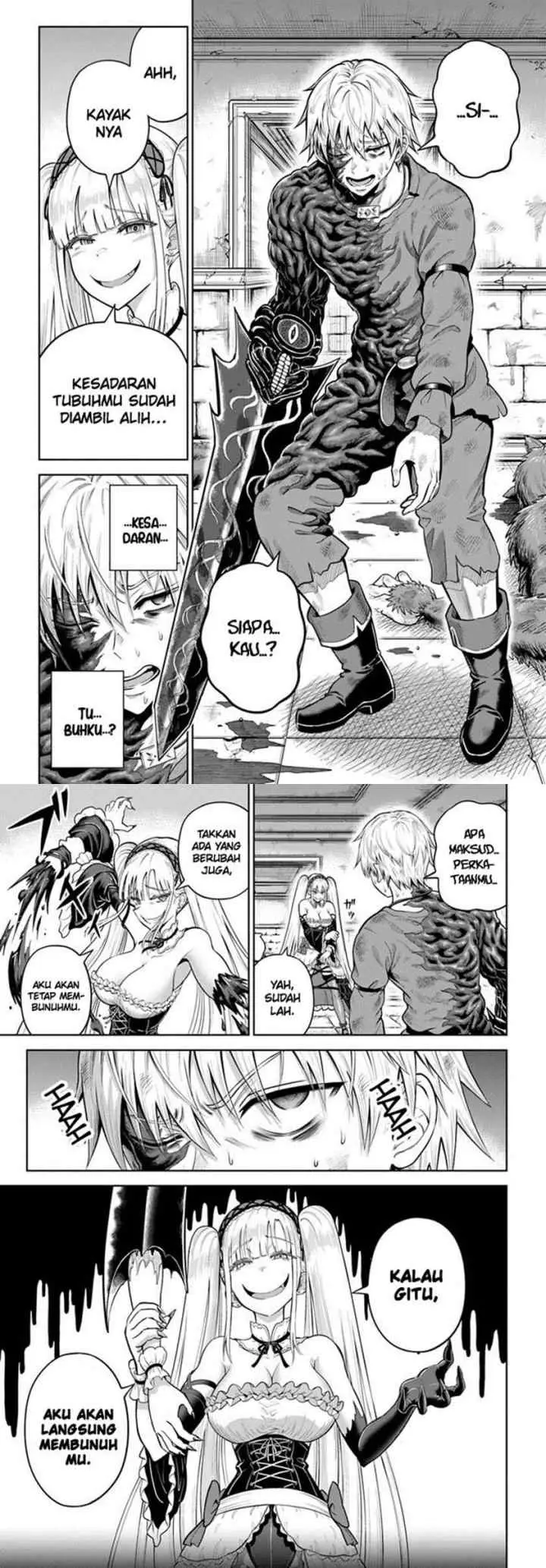 Dungeon ni Hisomu Yandere na Kanojo ni Ore wa Nando mo Korosareru chapter 8 halaman 12