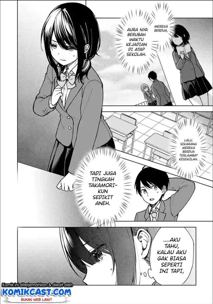 Chikan Saresou ni Natteiru S-kyuu Bishoujo wo Tasuketara Tonari no Seki no Osanajimi datta chapter 12 halaman 5