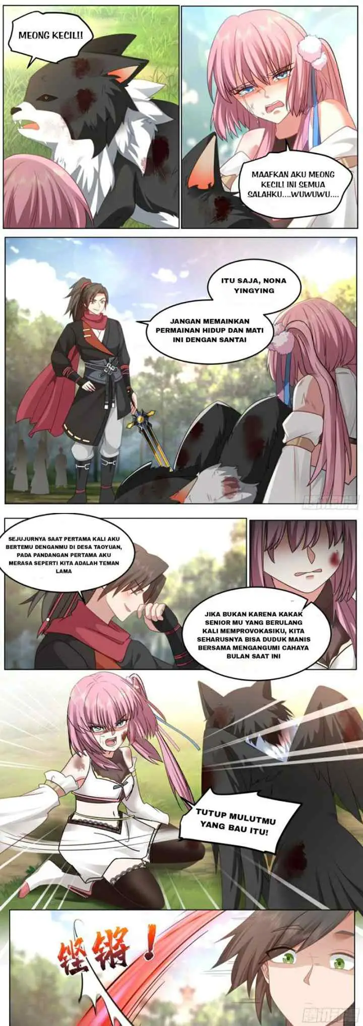 The Villain's Senior Brother And His Junior Sisters Are All Yanderes chapter 49 halaman 4