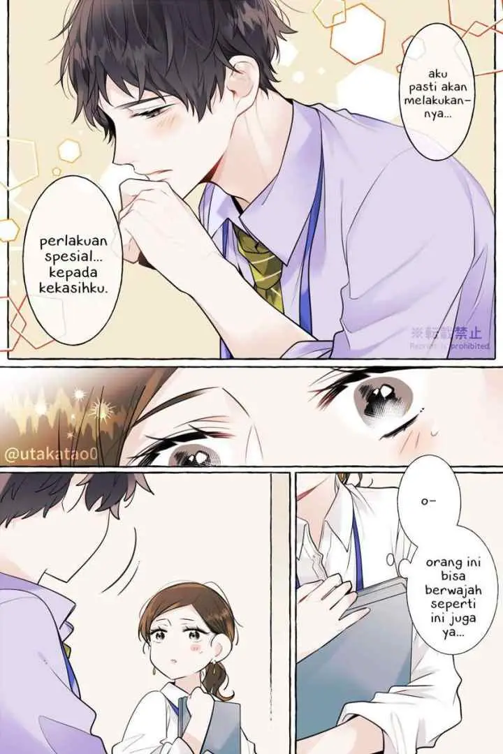 Shokuba to Jitaku de Gyappu no Aru Papa chapter 12.5 halaman 4