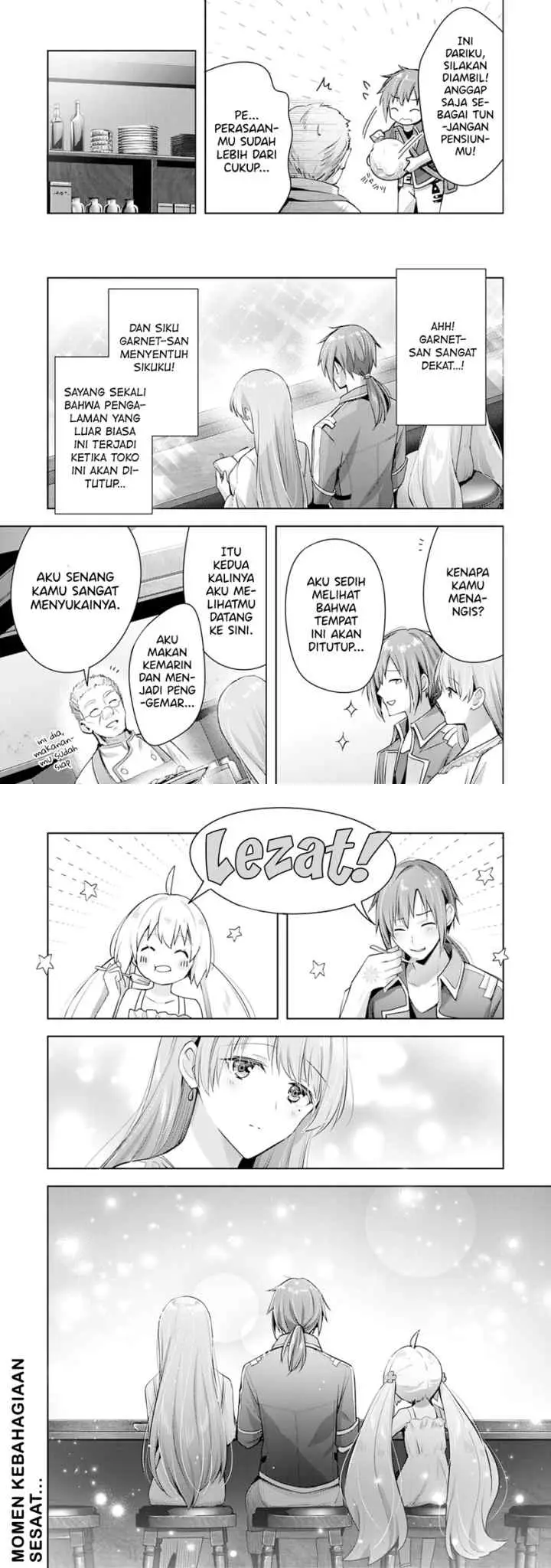 Uketsukejo ni Kokuhaku Shitakute Girudo ni Kayoitsumetara Eiyu ni Natteta chapter 6 halaman 15