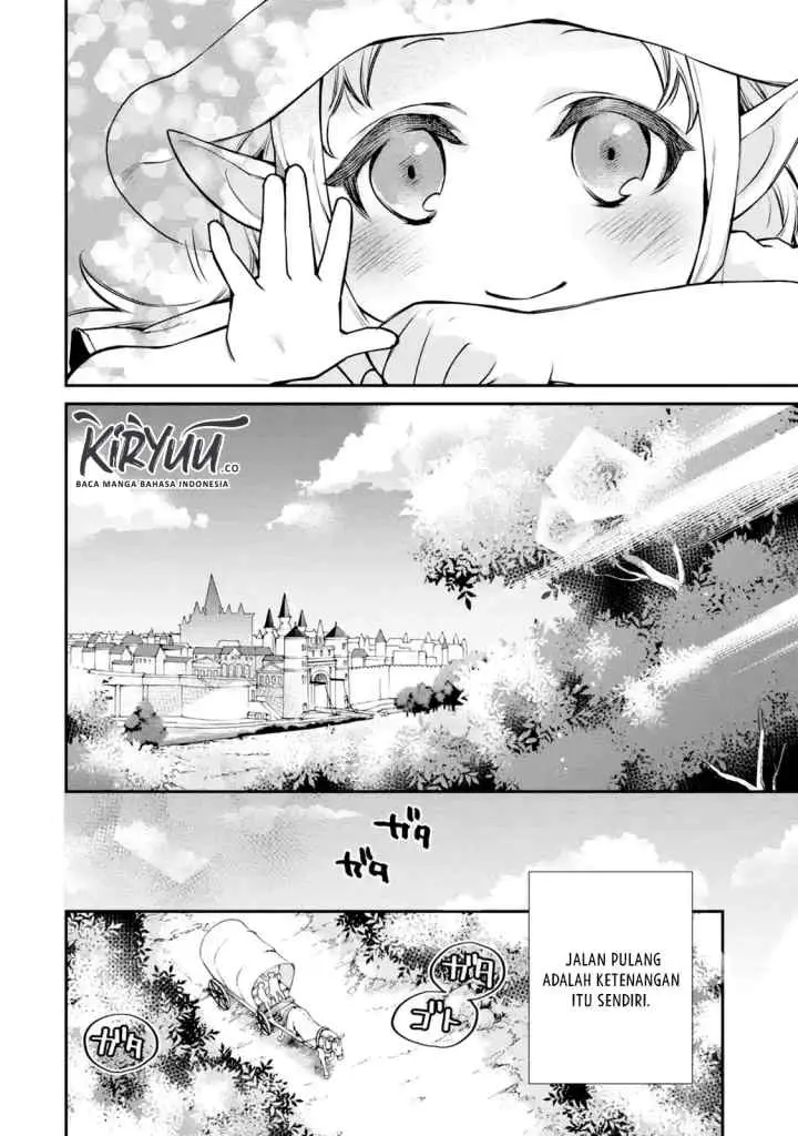 Saikyou no Madoshi. Hisa ni Ya wo Ukete Shimatta no de Inaka no Eihei ni Naru chapter 9.3 halaman 6