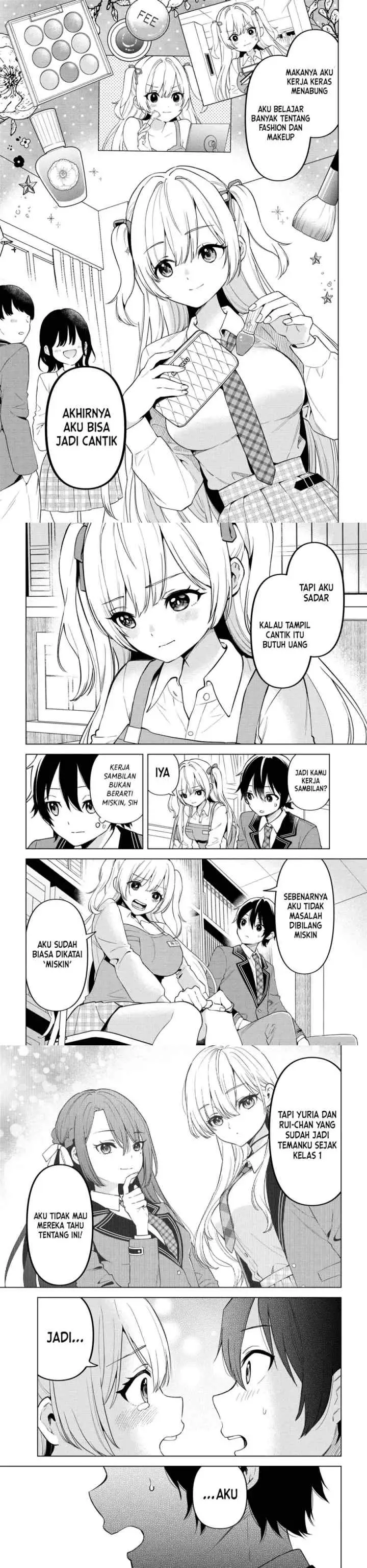 Inkyaa no ore ga sekigae de S-kyuu bishoujo ni kakomaretara himitsu no kankei ga hajimatta chapter 1 halaman 12