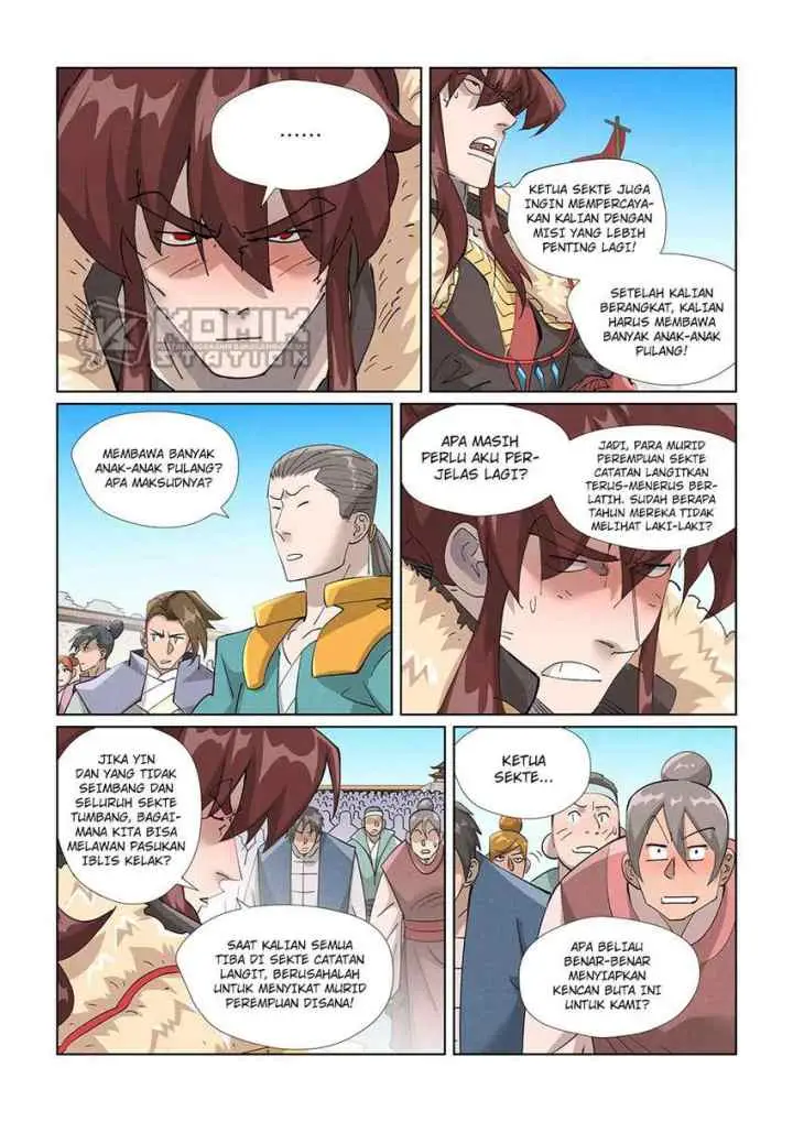 Tales of Demons and Gods chapter 443.5 halaman 8