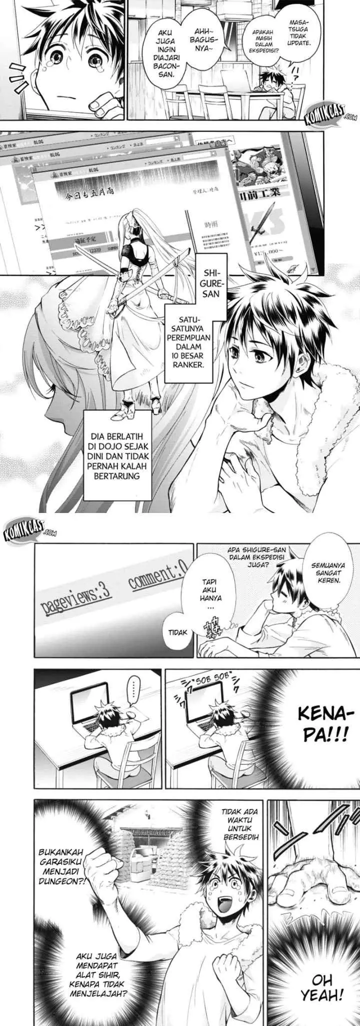 Bouken-ka ni Narou! ~Sukiruboudo de Dungeon Kouryaku~ chapter 2 halaman 7