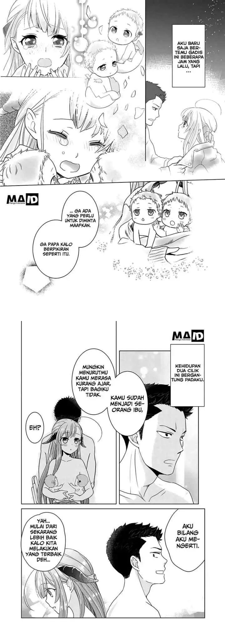 Kitaku Tochuu de Yome to Musume ga Dekita n dakedo Dragon datta chapter 3 halaman 10