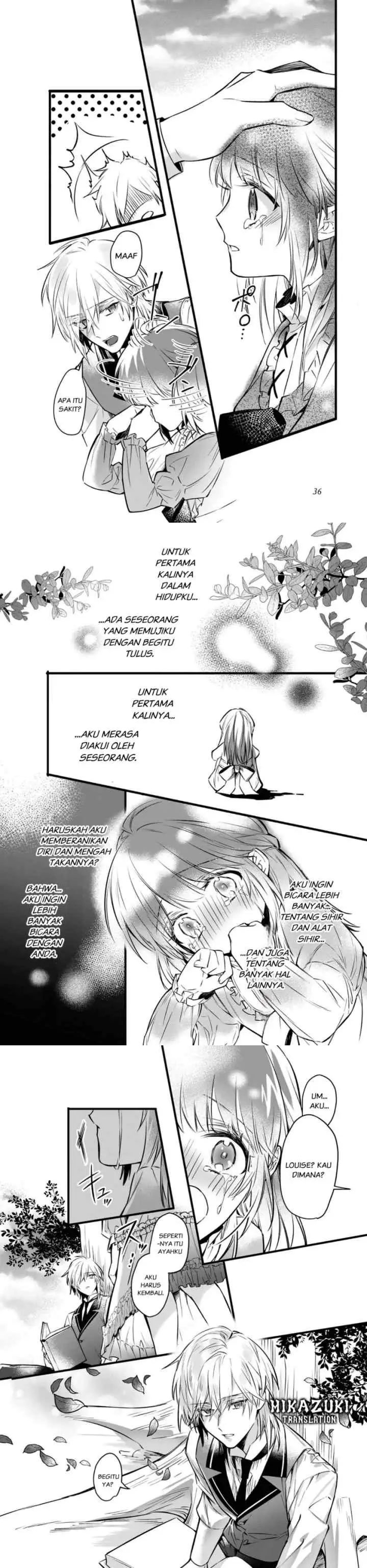 Konyaku Haki Sareta Kaedama Reijou, Hatsukoi no Toshiue Ouji ni Dekiai Sareru chapter 1 halaman 12