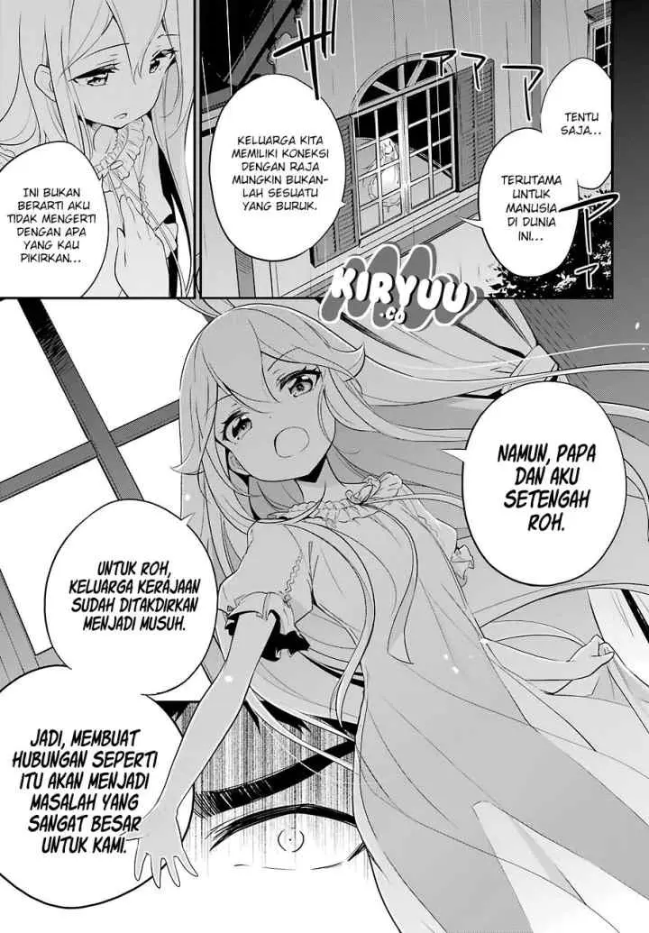 Chichi wa Eiyuu Haha wa Seirei Musume no Watashi wa Tenseisha chapter 9 halaman 13