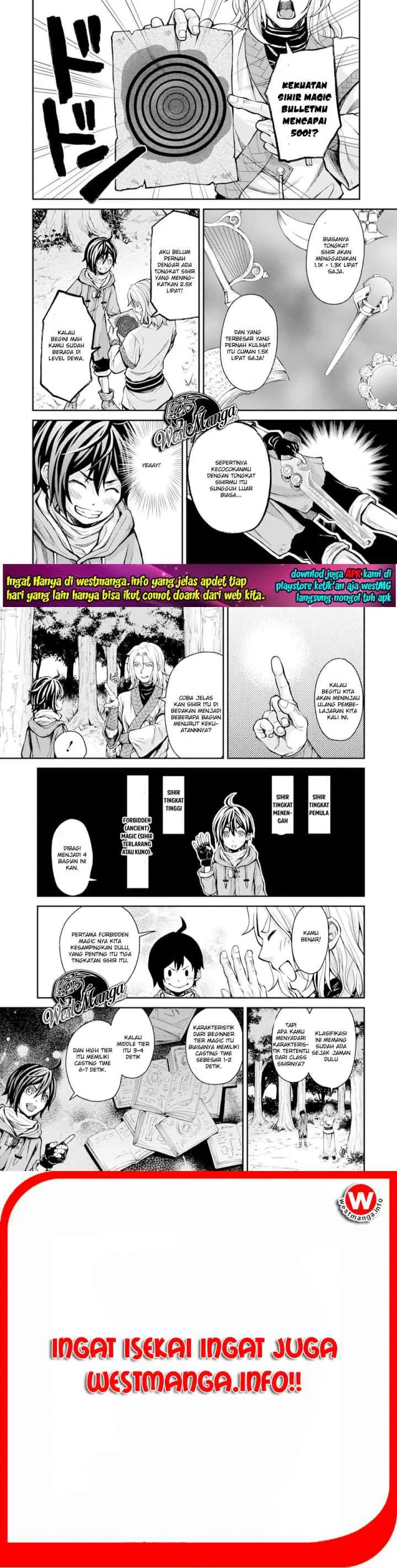 Saisoku Musou No B-Kyuu Mahou Tsukai: Ippatsu Utareru Mae Ni Senpatsu Uchikaesu! chapter 2 halaman 6