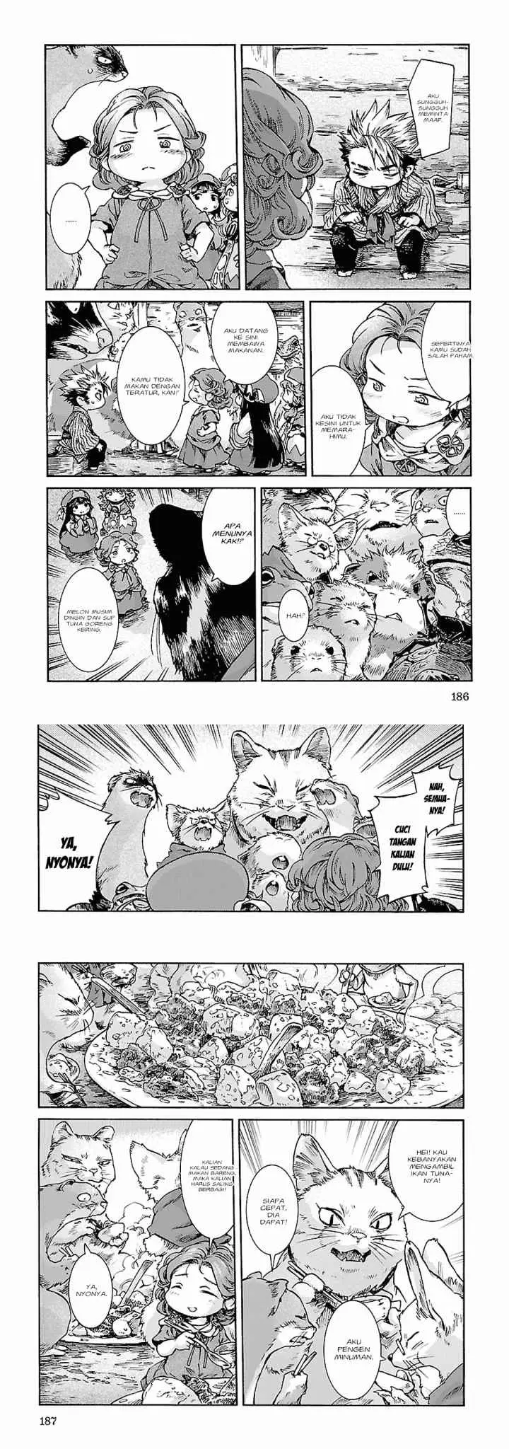Hakumei to Mikochi chapter 34 halaman 14