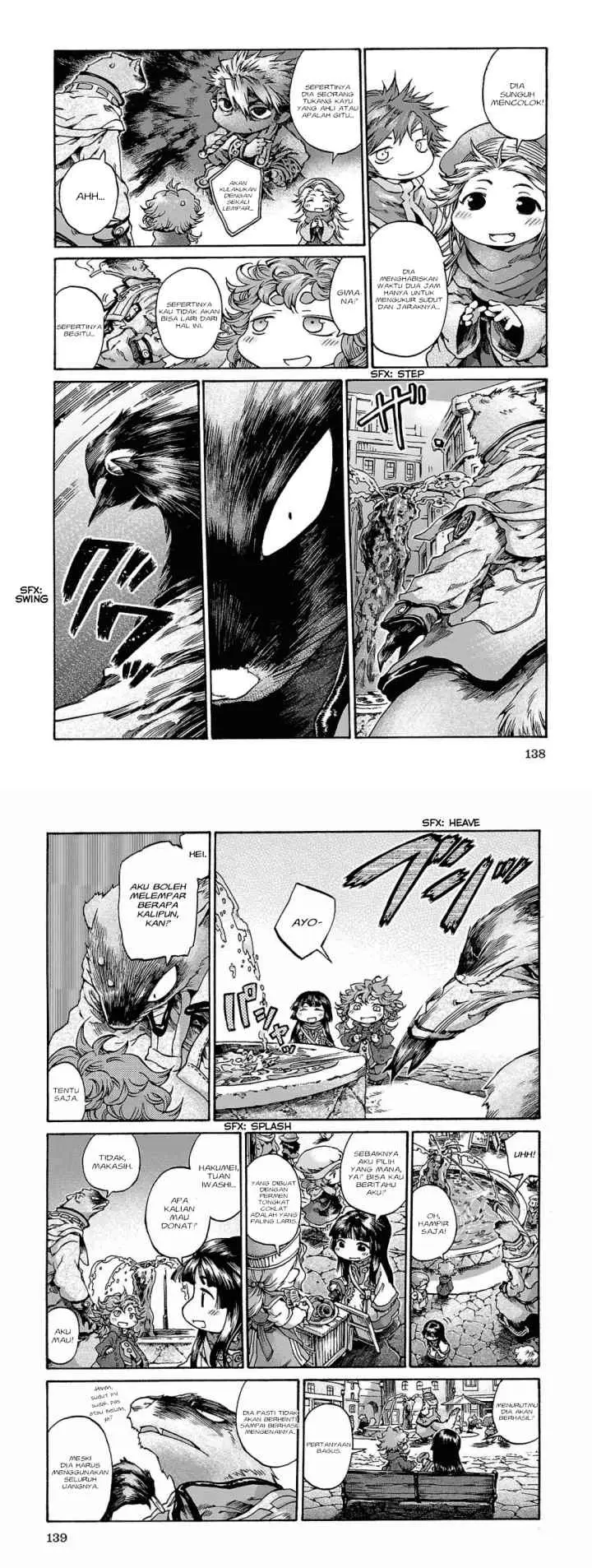 Hakumei to Mikochi chapter 17 halaman 12