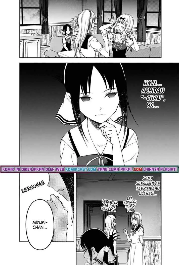 Kaguya-sama wa Kokurasetai: Tensai-tachi no Renai Zunousen chapter 264 halaman 8