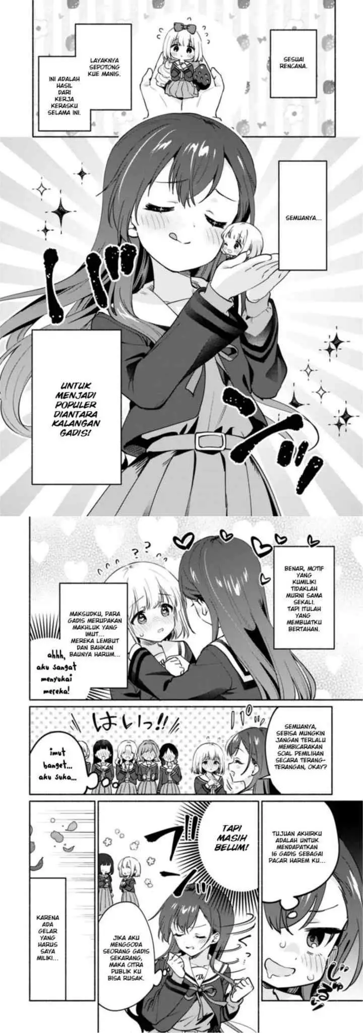 A Yuri Story About Breaking a Pretty Girl Who Keeps Insisting -I Won't Lose- Into Submission chapter 2 halaman 6