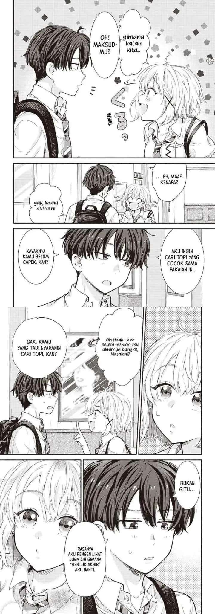 Nee, Mou Isso Tsukiacchau? Osananajimi no Bishoujo ni Tanomarete, Camo Kareshi Hajimemashita chapter 16 halaman 10
