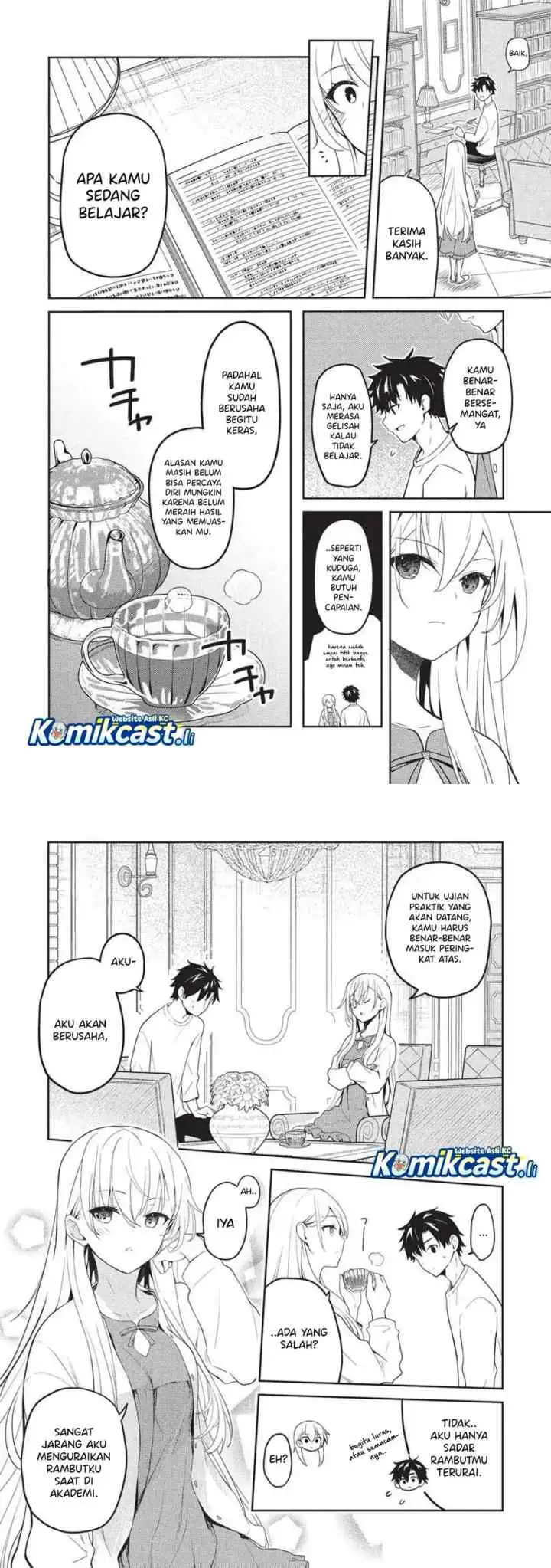Saijo no Osewa ~Takane no Hana Darakena Meimon Kou de, Gakuin Ichi no Ojou-sama (Seikatsu Noryoku Kaimu) o Kagenagara Osewa suru Koto ni Narimashita~ chapter 29 halaman 8