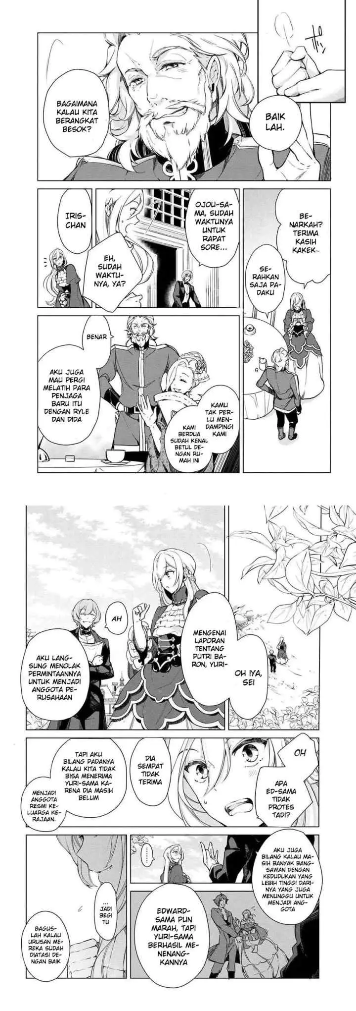 Koushaku Reijou no Tashinami chapter 15 halaman 9