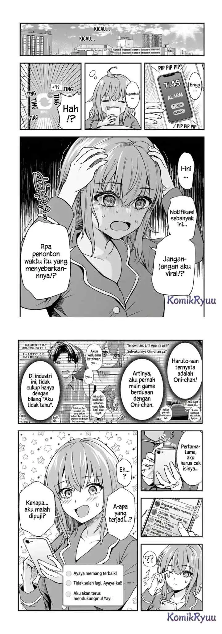 Aori-kei Game Haishinsha (Hatachi), Haishin no Kiri Wasure ni Yori Ii Hito Baresuru chapter 6 halaman 13