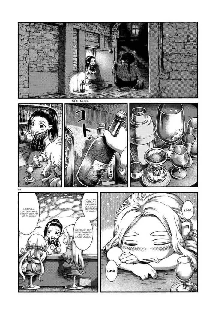 Hakumei to Mikochi chapter 46 halaman 16